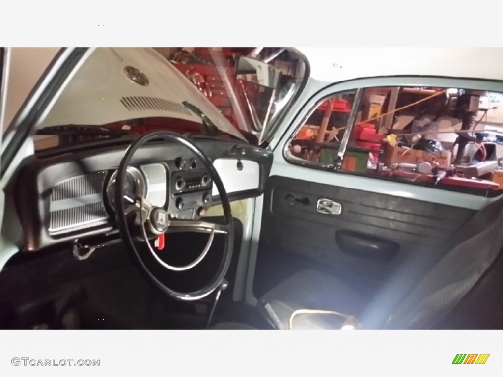 1968 Beetle Coupe - Baby Blue / Black photo #3