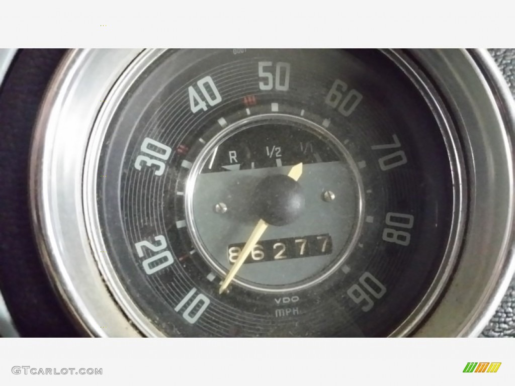 1968 Volkswagen Beetle Coupe Gauges Photo #138617253