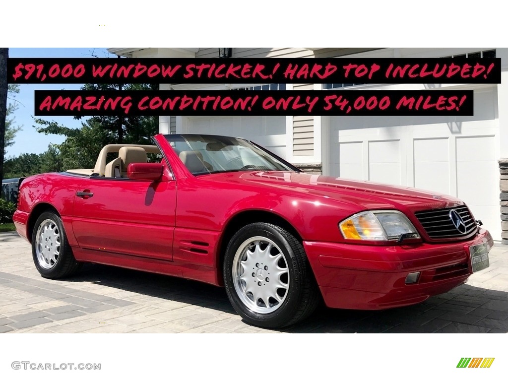 Imperial Red Mercedes-Benz SL