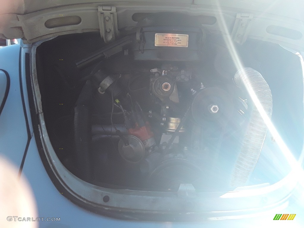 1968 Beetle Coupe - Baby Blue / Black photo #16