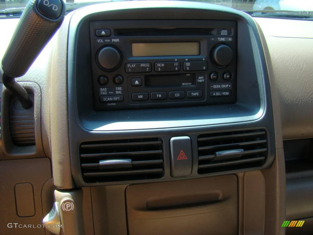 2003 CR-V LX 4WD - Clover Green Pearl / Saddle photo #13