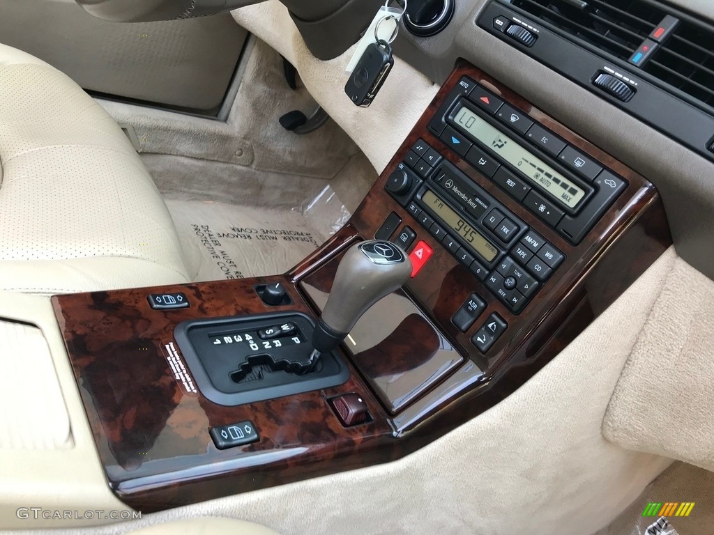 1997 SL 500 Roadster - Imperial Red / Parchment Beige photo #53