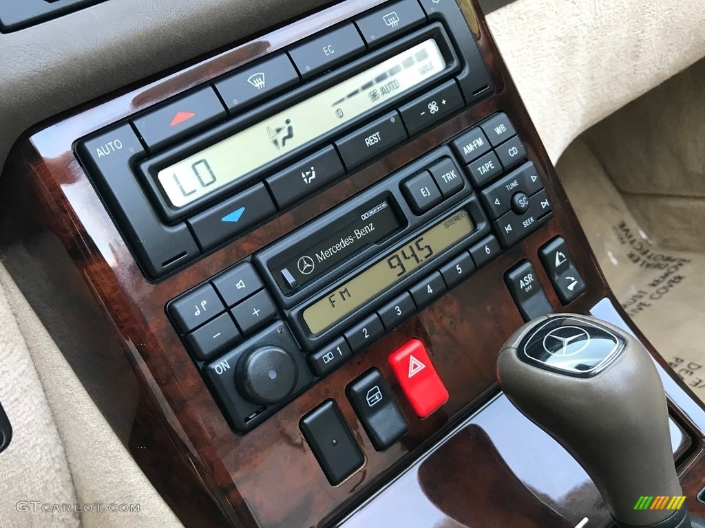 1997 SL 500 Roadster - Imperial Red / Parchment Beige photo #56
