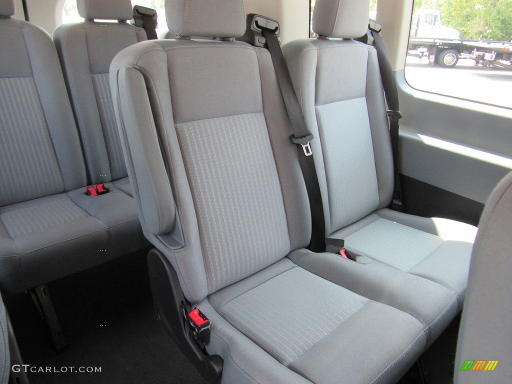 Charcoal Black Interior 2017 Ford Transit Wagon XLT 350 LR Long Photo #138618699