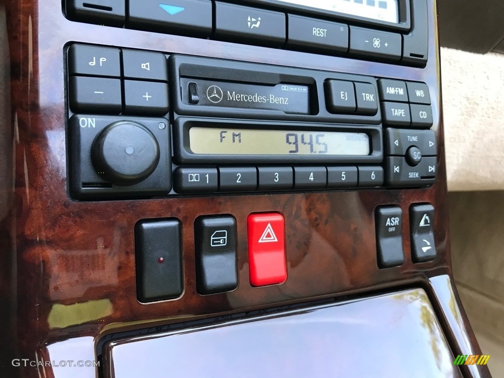 1997 SL 500 Roadster - Imperial Red / Parchment Beige photo #57