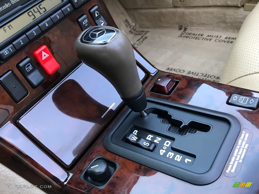 1997 SL 500 Roadster - Imperial Red / Parchment Beige photo #58