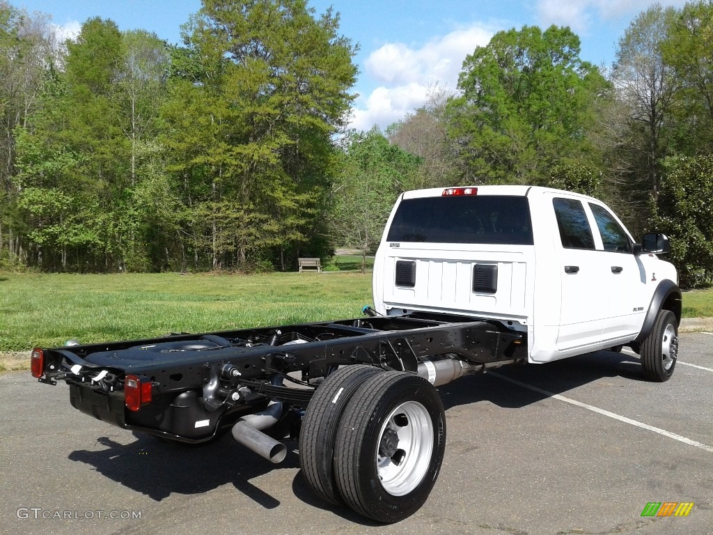 2020 5500 Tradesman Crew Cab 4x4 Chassis - Bright White / Black/Diesel Gray photo #6