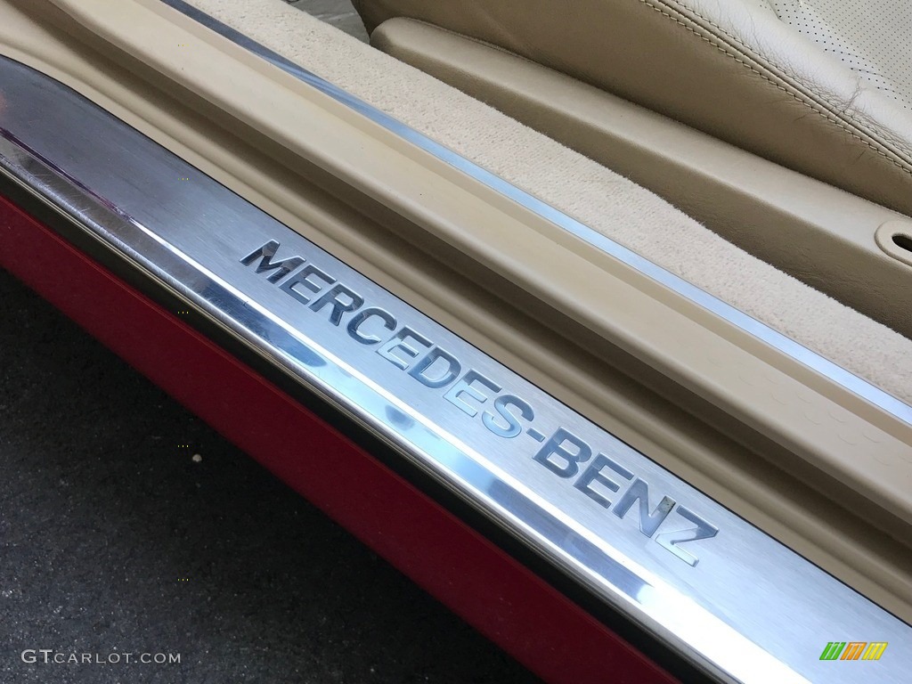 1997 SL 500 Roadster - Imperial Red / Parchment Beige photo #72