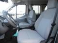 Charcoal Black 2017 Ford Transit Wagon XLT 350 LR Long Interior Color