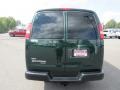 2010 Dark Green Metallic Chevrolet Express LS 3500 Extended Passenger Van  photo #2