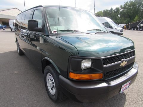 2010 Chevrolet Express LS 3500 Extended Passenger Van Data, Info and Specs