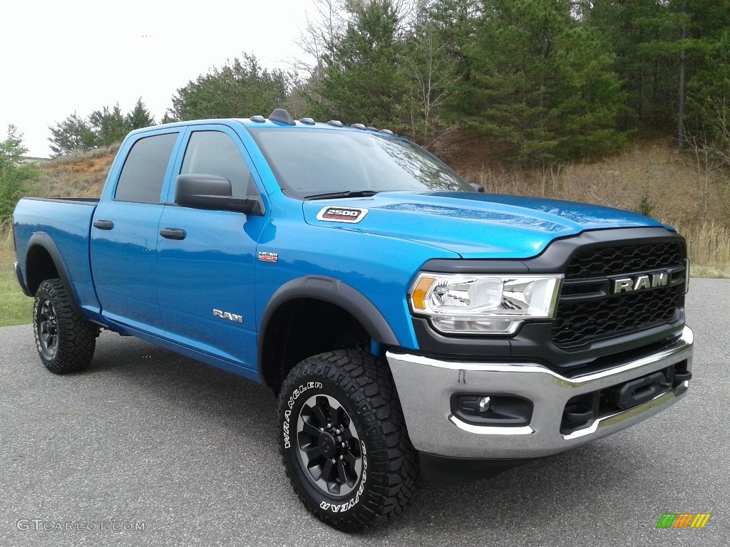 Hydro Blue Pearl 2020 Ram 2500 Power Wagon Crew Cab 4x4 Exterior Photo #138620106