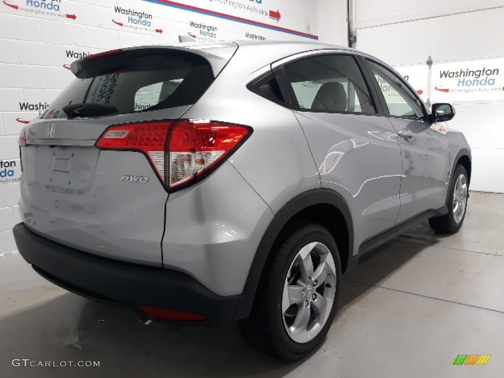 2020 HR-V LX AWD - Lunar Silver Metallic / Gray photo #46