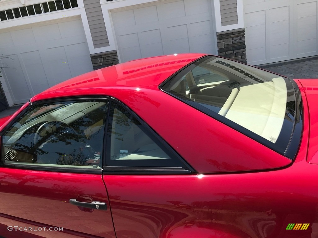 1997 SL 500 Roadster - Imperial Red / Parchment Beige photo #120