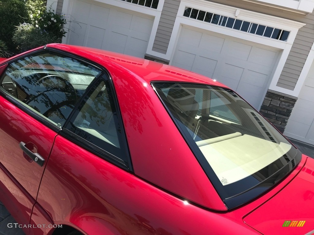1997 SL 500 Roadster - Imperial Red / Parchment Beige photo #121