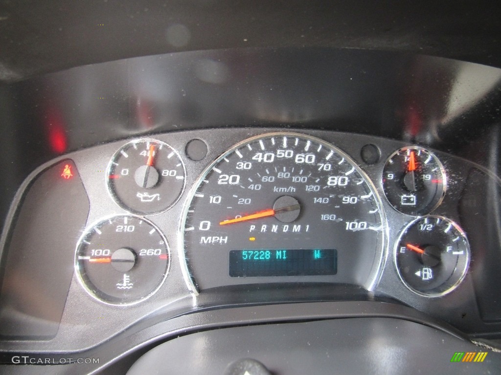 2010 Chevrolet Express LS 3500 Extended Passenger Van Gauges Photos