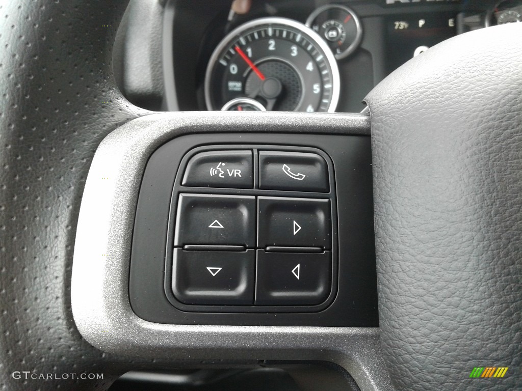 2020 Ram 2500 Power Wagon Crew Cab 4x4 Black Steering Wheel Photo #138620484