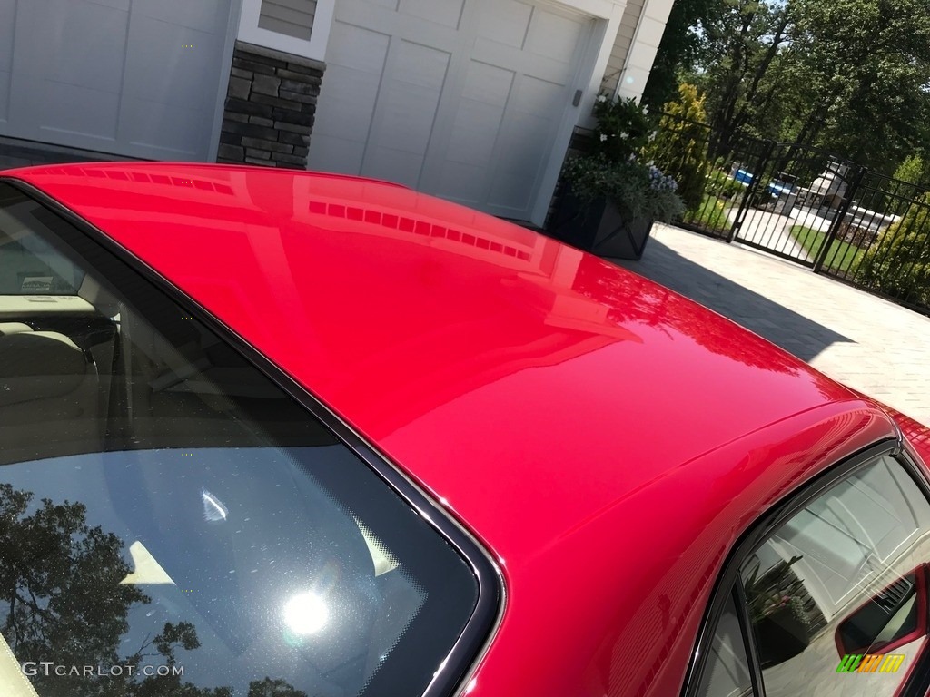 1997 SL 500 Roadster - Imperial Red / Parchment Beige photo #127