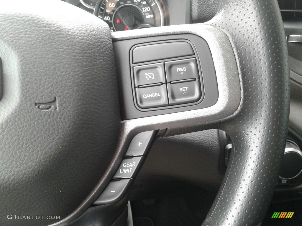 2020 Ram 2500 Power Wagon Crew Cab 4x4 Black Steering Wheel Photo #138620511