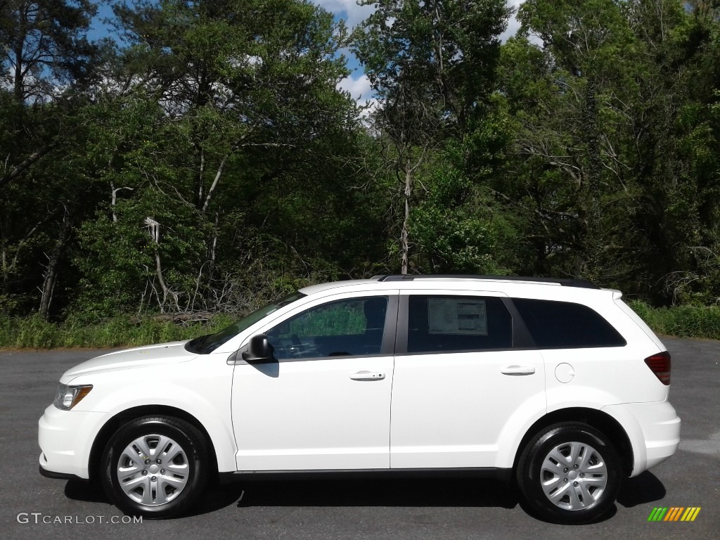Vice White 2020 Dodge Journey SE Value Exterior Photo #138621613