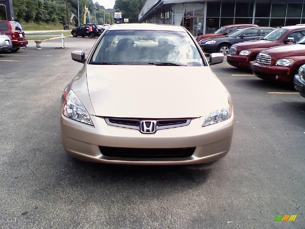 2005 Accord EX-L Sedan - Desert Mist Metallic / Ivory photo #2