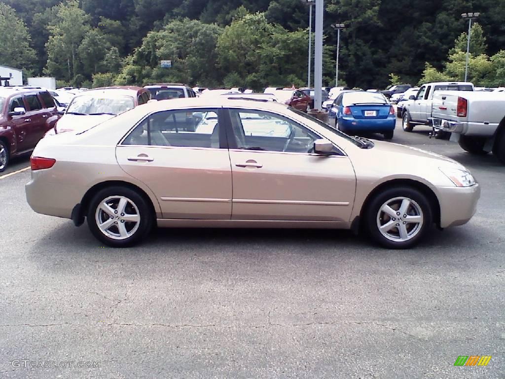 2005 Accord EX-L Sedan - Desert Mist Metallic / Ivory photo #4