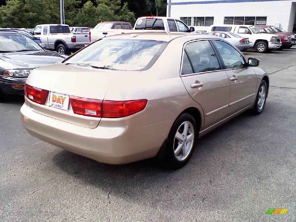 2005 Accord EX-L Sedan - Desert Mist Metallic / Ivory photo #5