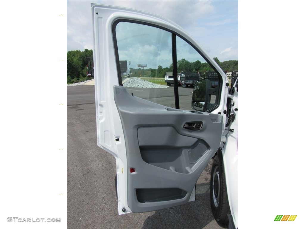 2015 Ford Transit Van 150 LR Regular Pewter Door Panel Photo #138622332