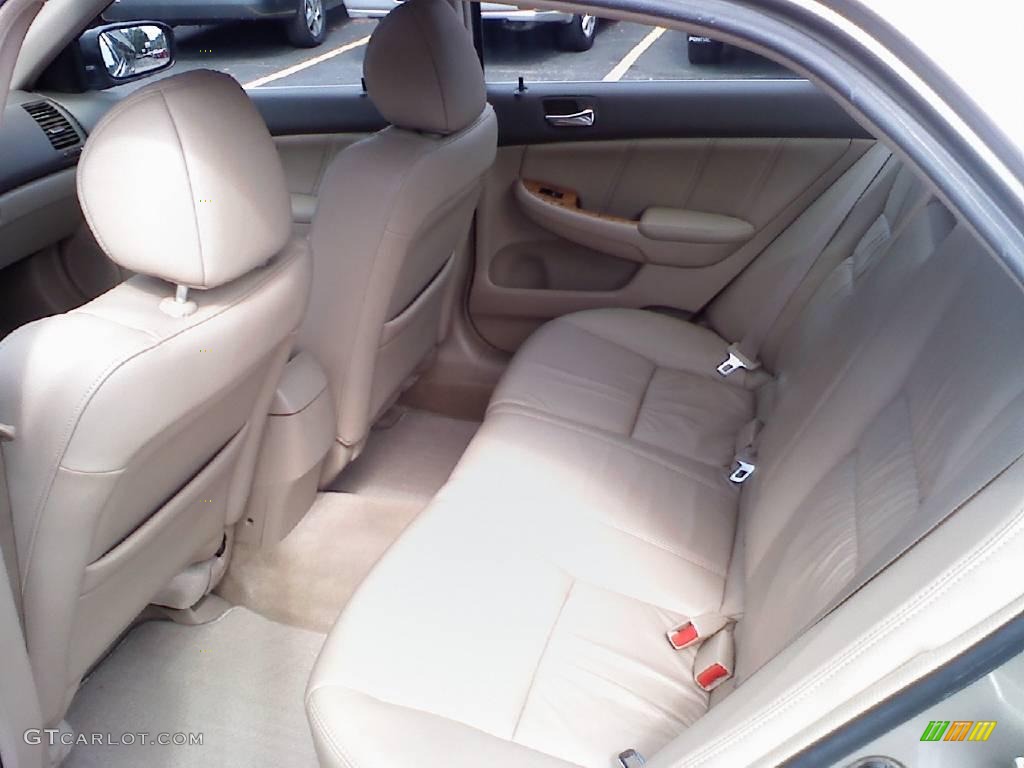 2005 Accord EX-L Sedan - Desert Mist Metallic / Ivory photo #9