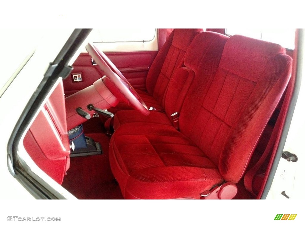 1988 Ford Ranger S SuperCab Interior Color Photos