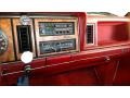 1988 Ford Ranger Scarlet Red Interior Controls Photo