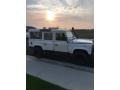 White 1992 Land Rover Defender 110 Exterior