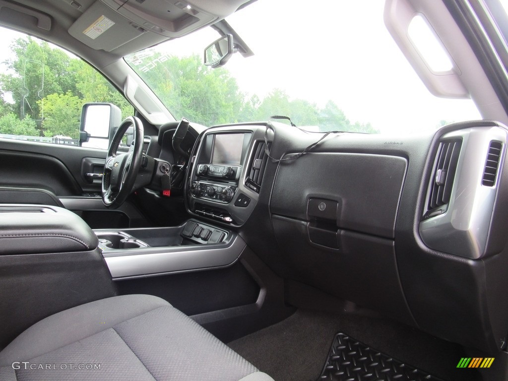 2016 Chevrolet Silverado 2500HD LT Crew Cab 4x4 Dark Ash/Jet Black Dashboard Photo #138623091