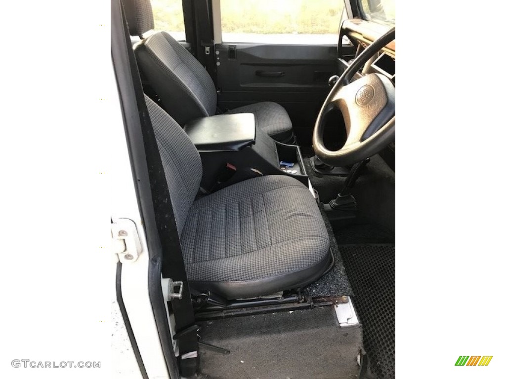 Grey Interior 1992 Land Rover Defender 110 Photo #138623247
