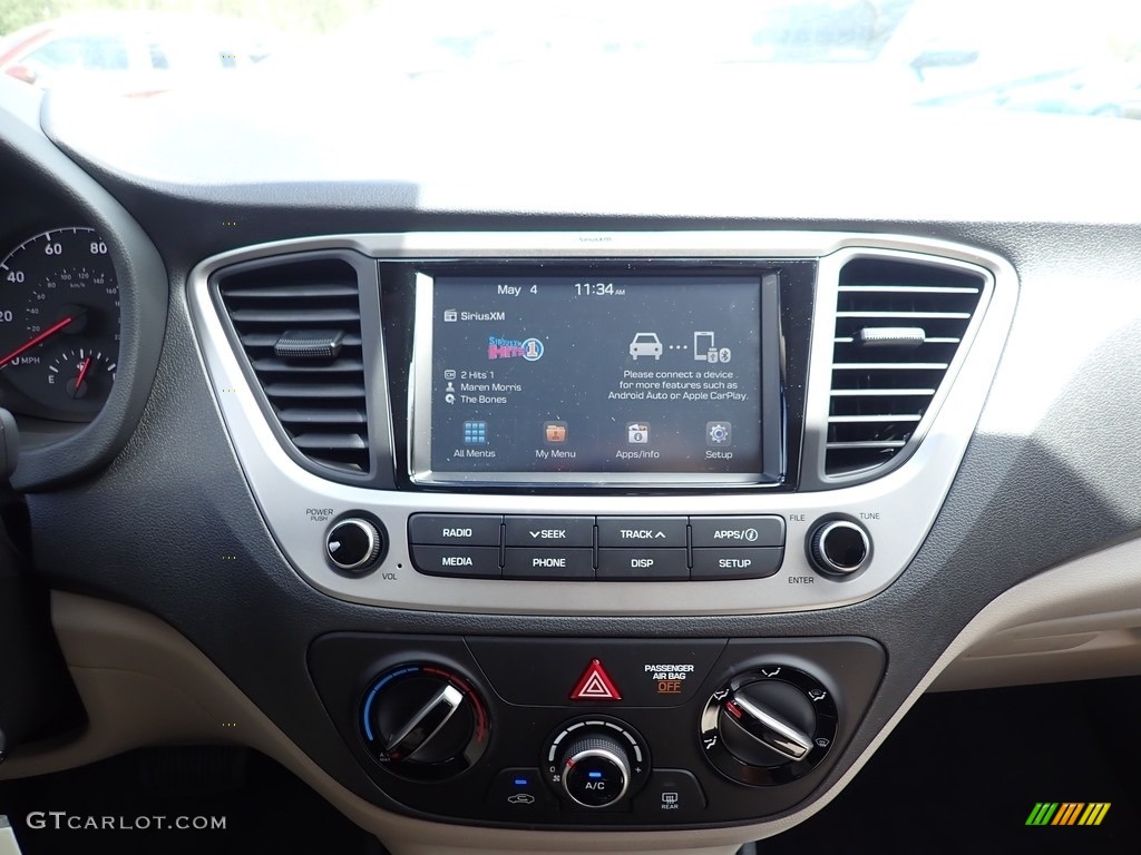 2020 Accent SEL - Pomegranate Red / Beige photo #13