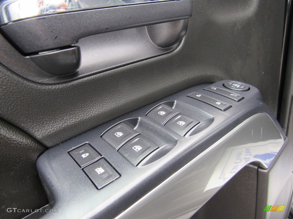 2016 Chevrolet Silverado 2500HD LT Crew Cab 4x4 Dark Ash/Jet Black Door Panel Photo #138623409
