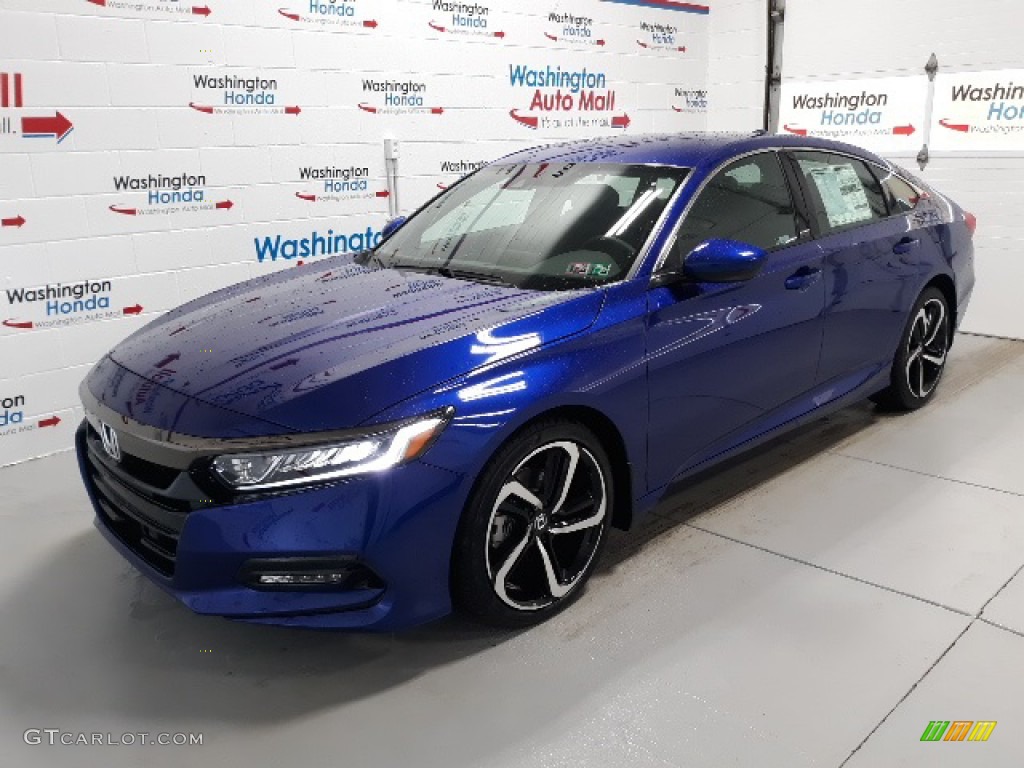 2020 Accord Sport Sedan - Still Night Pearl / Black photo #3