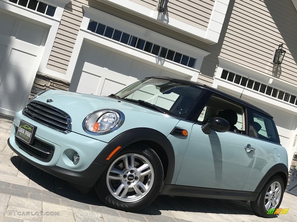 2013 Cooper Hardtop - Ice Blue / Carbon Black photo #103