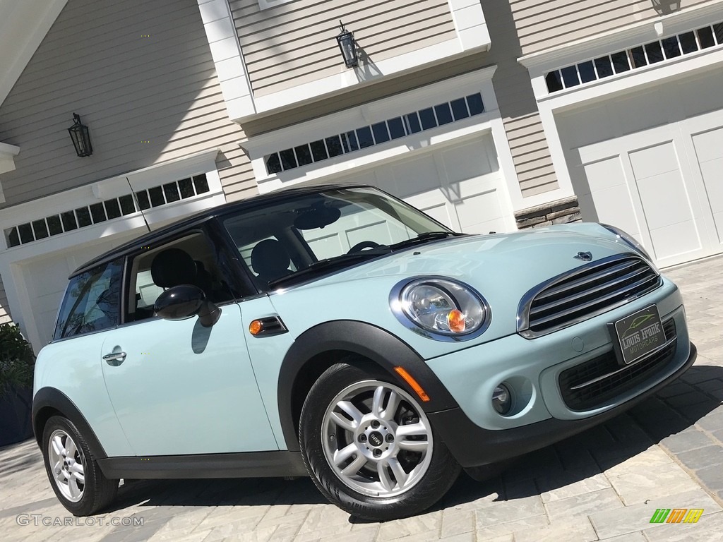 2013 Cooper Hardtop - Ice Blue / Carbon Black photo #108