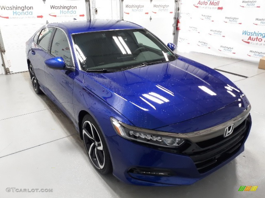 2020 Accord Sport Sedan - Still Night Pearl / Black photo #45