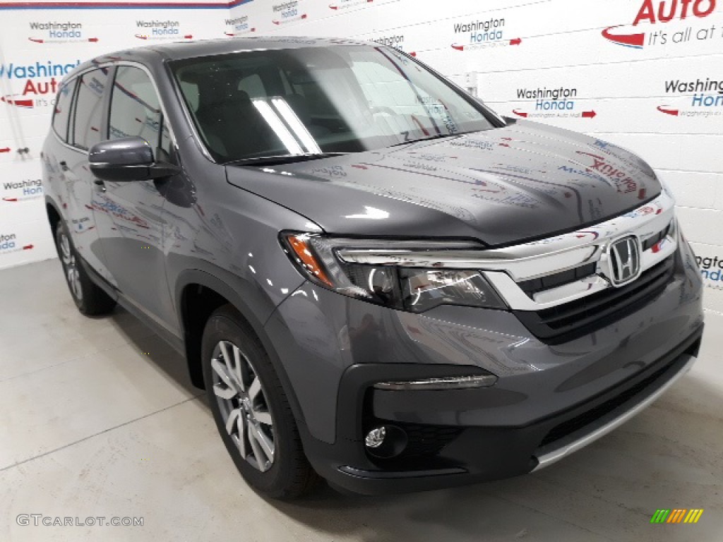 2020 Pilot EX-L AWD - Modern Steel Metallic / Gray photo #52