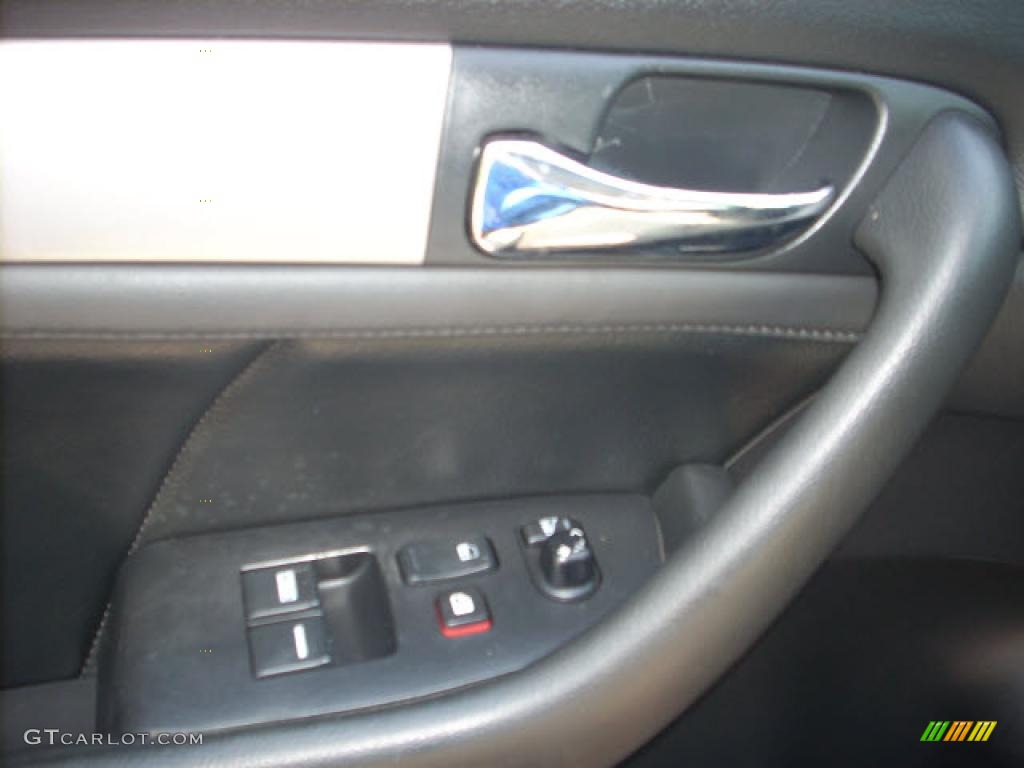 2006 Accord EX-L V6 Coupe - Alabaster Silver Metallic / Black photo #17