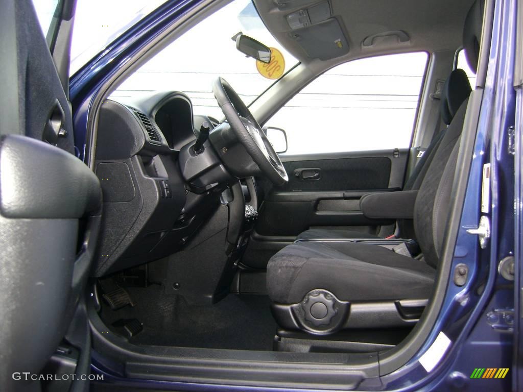 2006 CR-V LX 4WD - Royal Blue Pearl / Black photo #10