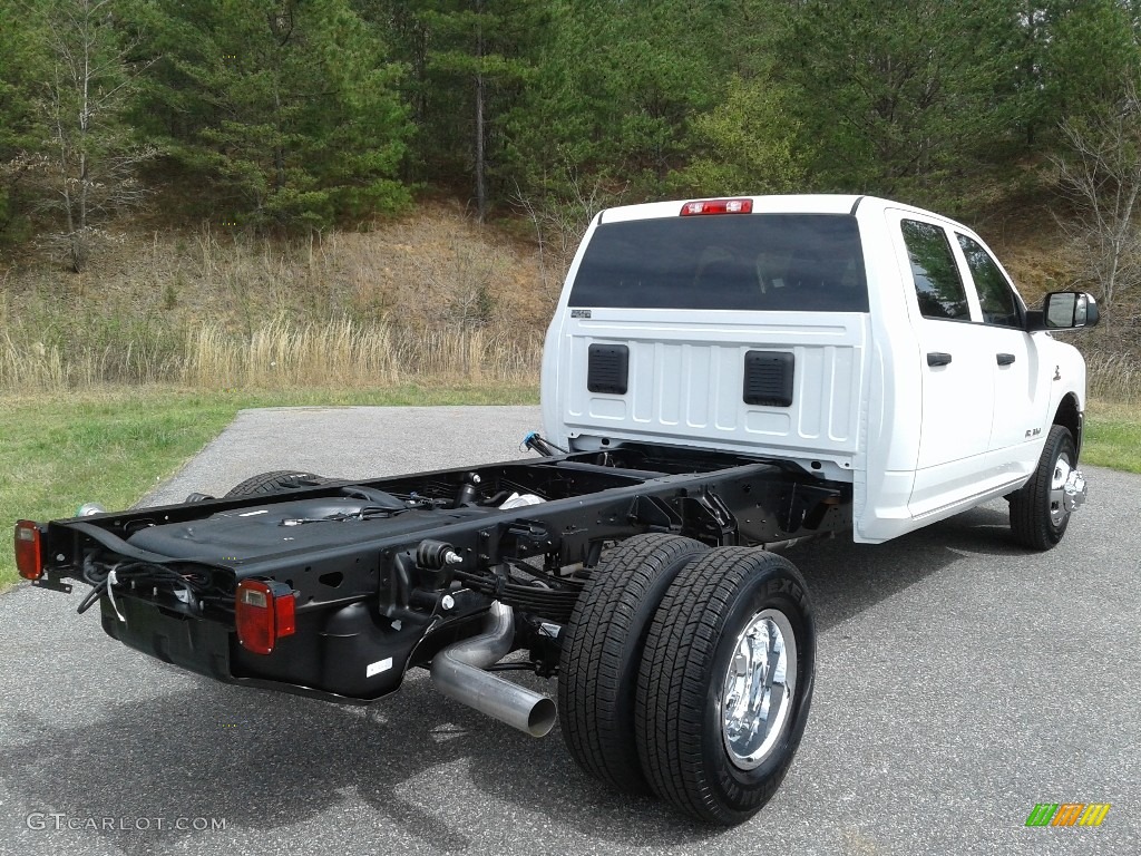 2020 3500 Tradesman Crew Cab 4x4 Chassis - Bright White / Black/Diesel Gray photo #6