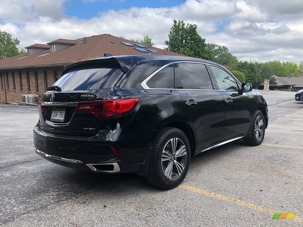 2017 MDX SH-AWD - Crystal Black Pearl / Parchment photo #12