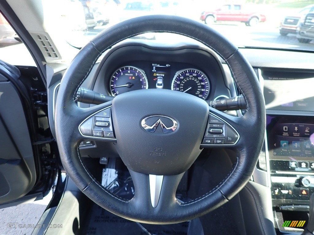 2016 Infiniti Q50 2.0t AWD Steering Wheel Photos
