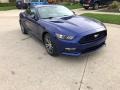 2016 Deep Impact Blue Metallic Ford Mustang EcoBoost Premium Coupe  photo #26