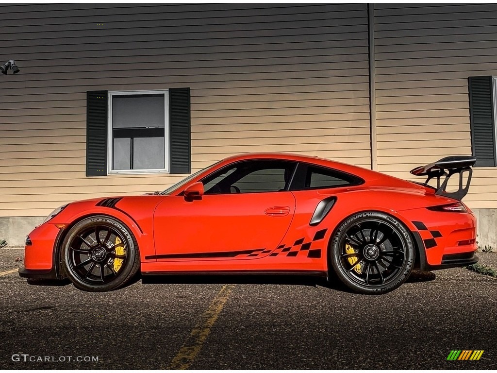 2016 911 GT3 RS - Lava Orange / Black/Lava Orange photo #1