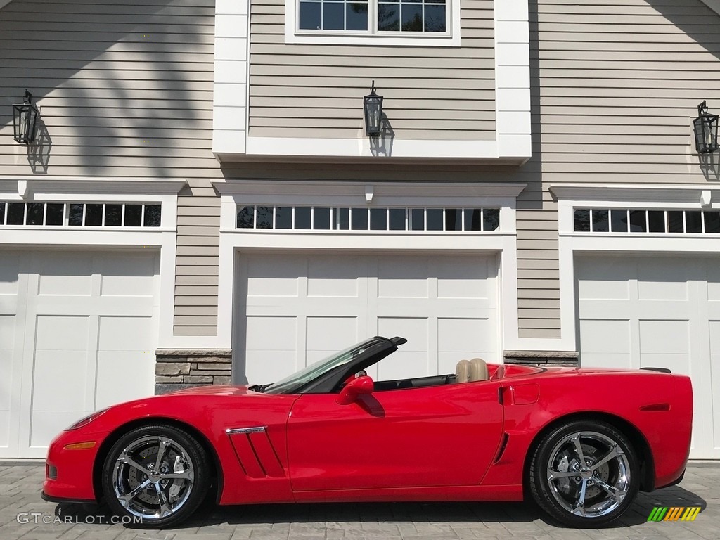 Torch Red 2011 Chevrolet Corvette Grand Sport Convertible Exterior Photo #138627915
