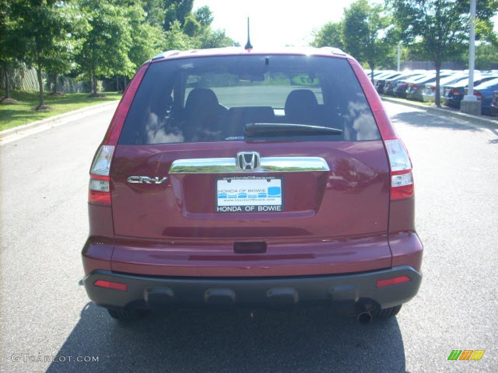 2007 CR-V EX 4WD - Tango Red Pearl / Gray photo #4